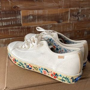 Keds x Rifle Paper Co Triple Kick Rosalie Sneakers